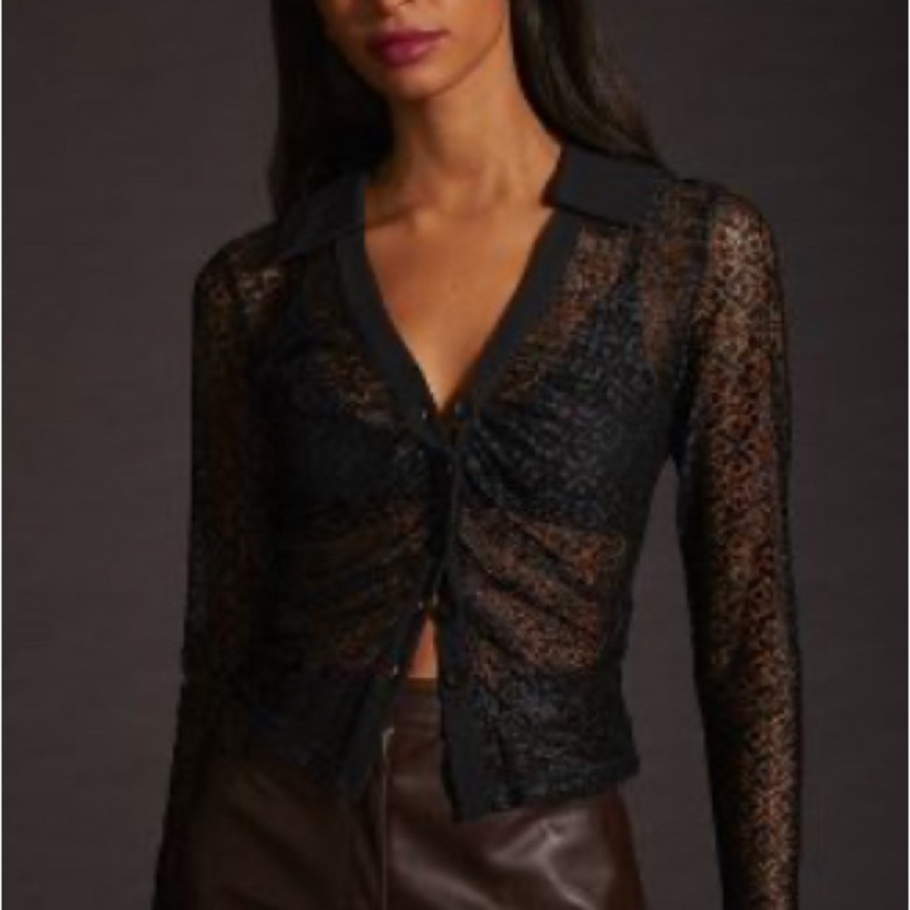 Anthropologie Maeve button down.  Worn once.  Beautiful shirt